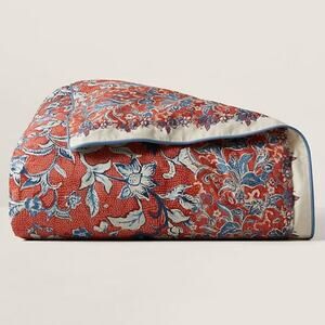 Ralph Lauren Home Full/Queen Duvet Cover Mirabelle 92 x 96 NWT Terracotta $375